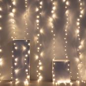 Rideau de Guirlande LED 3 mètres