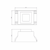 Transformateur 12V  80W IP68