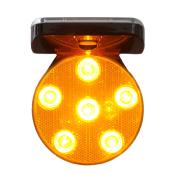 Lampe flash à led solaire magnétique pour panneau de signalisation GPS
