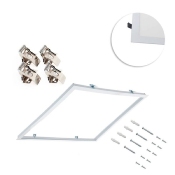 Panneaux LED 60x60cm 40W CRI90 UGR18 Driver Osram  avec Kit de montage