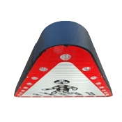 Panneau de Signalisation Solaire LED Triangulaire Passage Piéton A13b