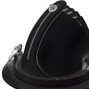 Projecteur LED Samsung 125lm/w Rond Orientable 38W Noir Lifud