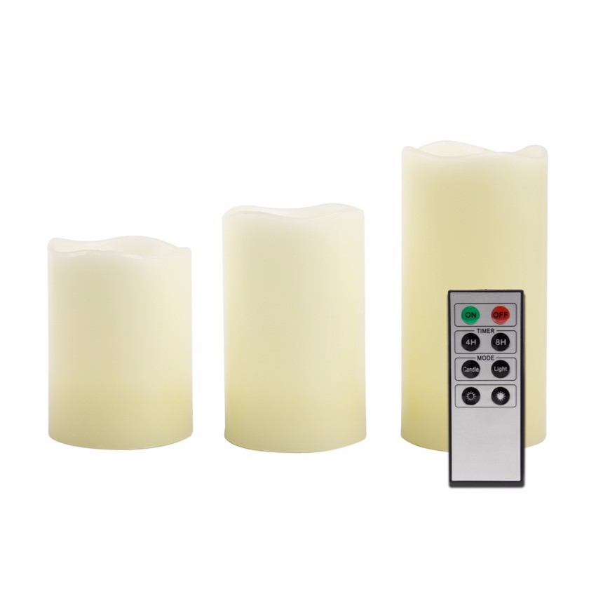 Bougie de cire LED Flameless Magic Dancing Bougies LED de mèche de 3 PC de  commande à distance LED alimentée par batterie Bougies bougies à mèche -  Chine Bougie de cire Flameless Magic LED et la danse Wick Bougies LED prix