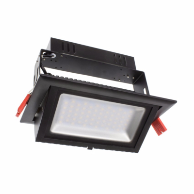 Projecteur LED Samsung 120lm/w Orientable Rectangulaire 28W Noir Lifud