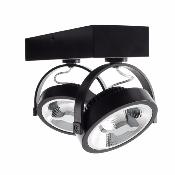 Spot LED Cree en saillie Orientable AR111 30W Dimmable Noir