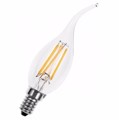 Ampoule LED E14 C35T Filament Dimmable Flamme 4W