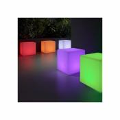 CUBE LED RGBW 40cm Rechargeable