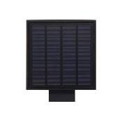 Balise LED Solaire Cairo 40 cm Détecteur de Mouvement Radar IP65