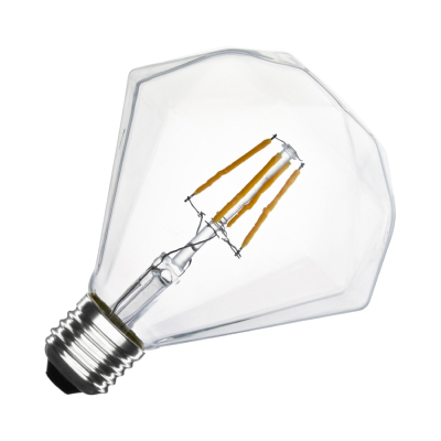 Ampoule LED E27 G105 Dimmable Filament Diamond 3.5W