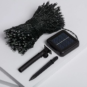 Guirlande LED Extérieure Solaire câble 22m