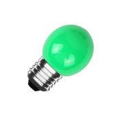 Pack 4 Ampoules LED E27 G45 3W Verte