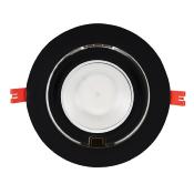 Projecteur LED Samsung 125lm/w Rond Orientable 48W Noir CCT Sélectionnable Lifud