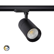 Spot LED Mallet 20w Dimmable CCT Sélectionnable pour Rail Monophasé 