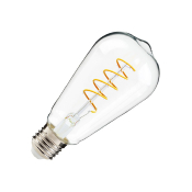 Ampoule LED E27 ST64 Dimmable Filament Spirale Big Lemmon 4W