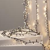 Guirlande LED Classic Noire 35m Blanc Chaud