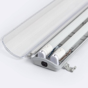 Réglette Etanche 150cm IP65 avec 2 tubes LED Cristal 22w  6160lm
