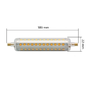 Ampoule LED R7S Slim 189mm 18W