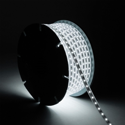 Bobine Ruban LED Dimmable 220V SMD2835  50m 60led/m Largeur 12mm IP65 Coupe tous les 100cm