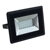 Projecteur LED Slim Noir 20W 4000K