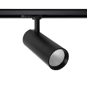 Spot LED Bertha 30w Noir LIFUD pour Rail Triphasé