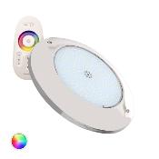 Spot LED Piscine en Saillie RGBW 12V DC 35W Acier Inox