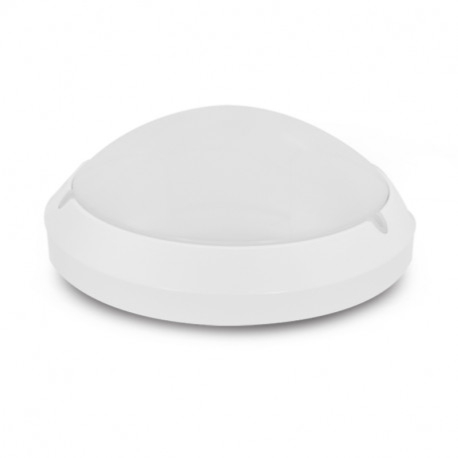 Plafonnier LED Extérieur 18W Rond avec Détecteur de Mouvement Radar Ø300 mm  Blanc Neutre 3800K - 4200K 180º