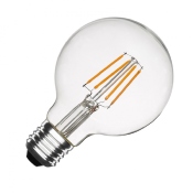 Ampoule LED E27 G80  Dimmable Filament Globe 6W