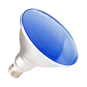 AMPOULE LED E27 PAR38 15W IP65 Bleue