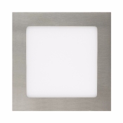 Dalle LED Carrée Alu 12W  Coupe 155x155mm