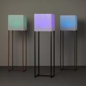 Lampadaire LED Solaire Métal RGBW Tiber Rechargeable