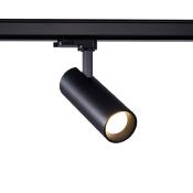 Spot LED New Bertha 30w Noir LIFUD pour Rail Triphasé