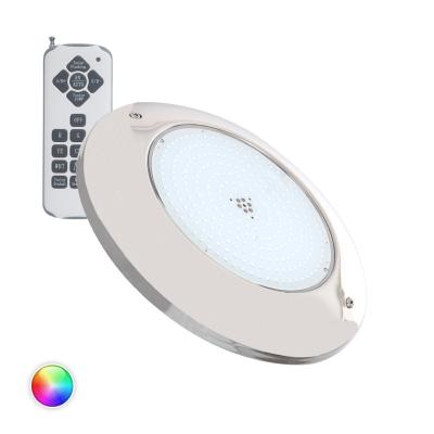 Spot LED Piscine en Saillie RGB 12V AC 20W Acier Inox