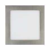 Dalle LED Carrée Alu 15W Coupe 180x180mm
