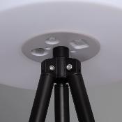 Lampadaire LED Solaire Métal RGB Keffre Rechargeable