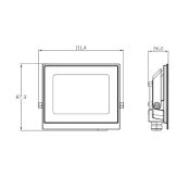 Projecteur LED Solid 20W 120lm/W IP65 S3