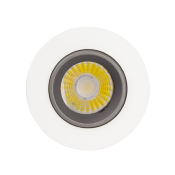 Spot LED Downlight COB Orientable 360° Rond 18W Design 120mm