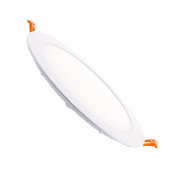 Dalle LED Ronde 18W Coupe 200mm