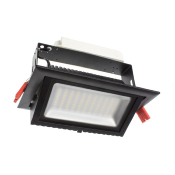 Projecteur LED Samsung 130lm/w Orientable Rectangulaire 60w Noir Lifud