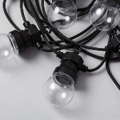 Guirlande d'Ampoules LED Solaire Extérieur Kepler 7 mètres