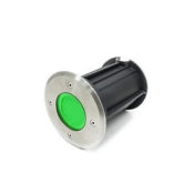 Spot LED GU10 5W  Encastrable au Sol IP65 Vert