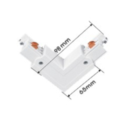 Connecteur Type L "Left Side" pour Rail Triphasé