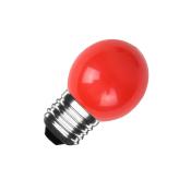 Pack 4 Ampoules LED E27 G45 3W Rouge