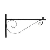 Bras de Fixation 60cm pour Luminaires d'Éclairage Public - Noir