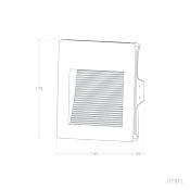 Encastré Mural LED Laya 1W
