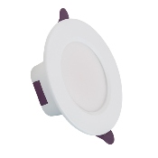 Downlight LED Rond 8W IP65 Coupe 75mm