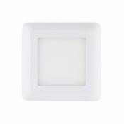 Plafonnier LED Carré Design  6W 122x122mm