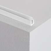 Profilé PVC 1m pour Gaines Néon LED Flexible Dimmable 7.5W/m 220V AC 120LED/M 180° RGB 