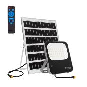 Projecteur LED Solaire 100W 170lm/W IP65 avec Télécommande