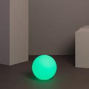 Boule LED RGBW 30cm Rechargeable IP65