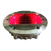 Plot Routier LED Solaire  Encastrable  Résistance 40 Tonnes 15mm Clignotant